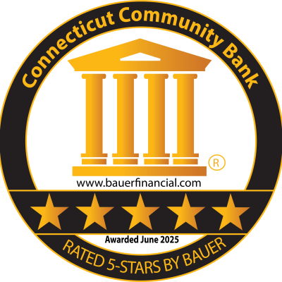 Connecticut Community Bank BAuer 5 star rating for June